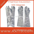100% Aluminized Fabrics microwave heated gloves(resistant 500 degree)
